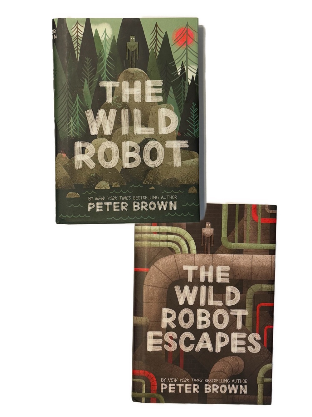 The Wild Robot and The Wild Robot Escapes - By Peter Brown